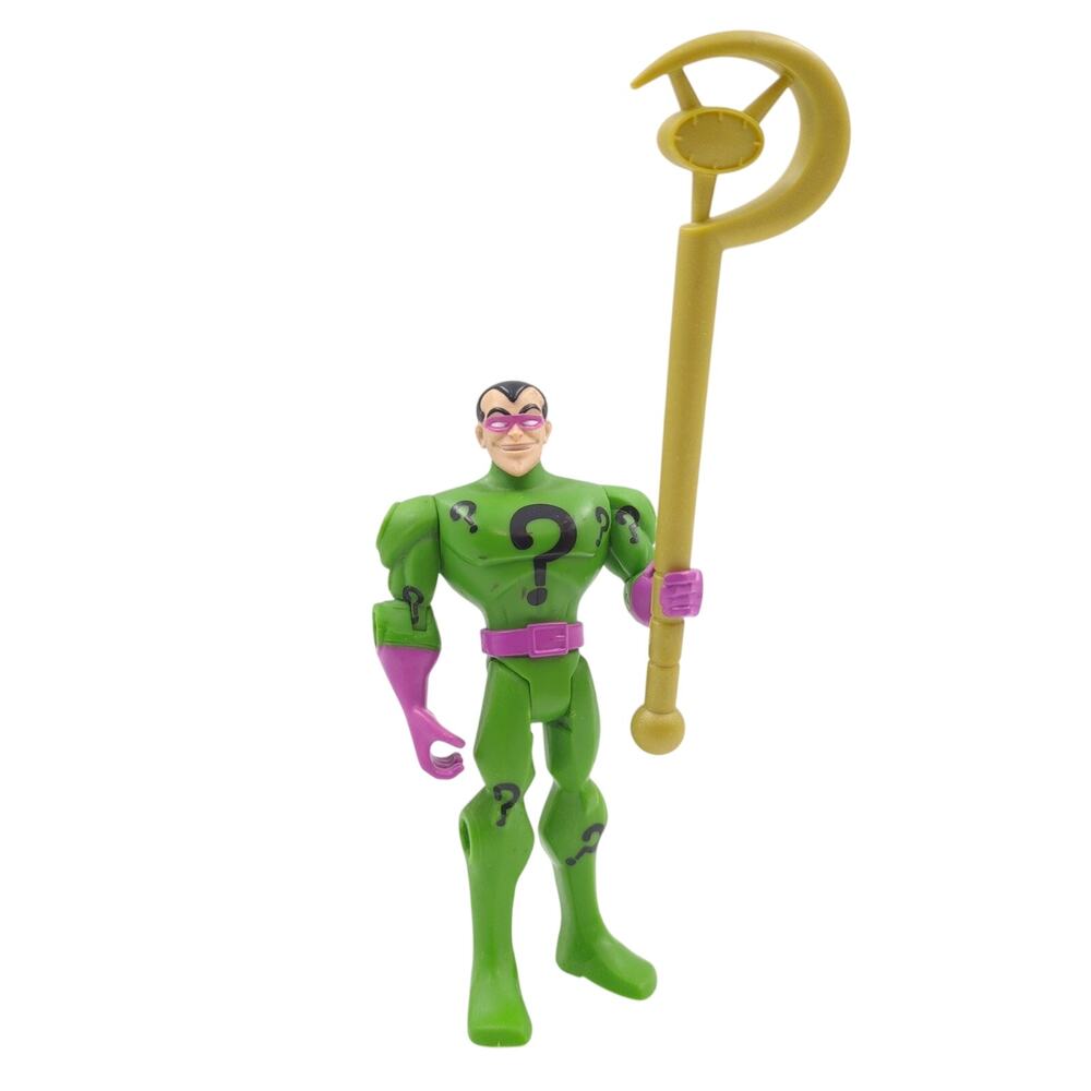 The Riddler Action Figure Batman Brave and Bold DC Comics Question Pole Staff